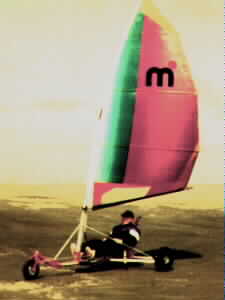 Dave Lord in Dirt Boat