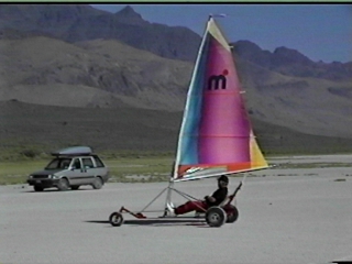 Dave Lord in Dirt Boat