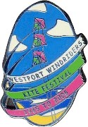 Windriders Kite Festival 2005 pin - Courtesy Ron Miller